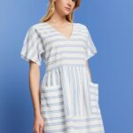 Women Esprit Off White Dresses light woven Dresses XF4444101