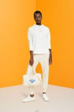 Women Esprit Off White Logo print hoodie Sweatshirts & Hoodies XF4444558 - Image 2