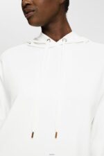 Women Esprit Off White Logo print hoodie Sweatshirts & Hoodies XF4444558 - Image 3