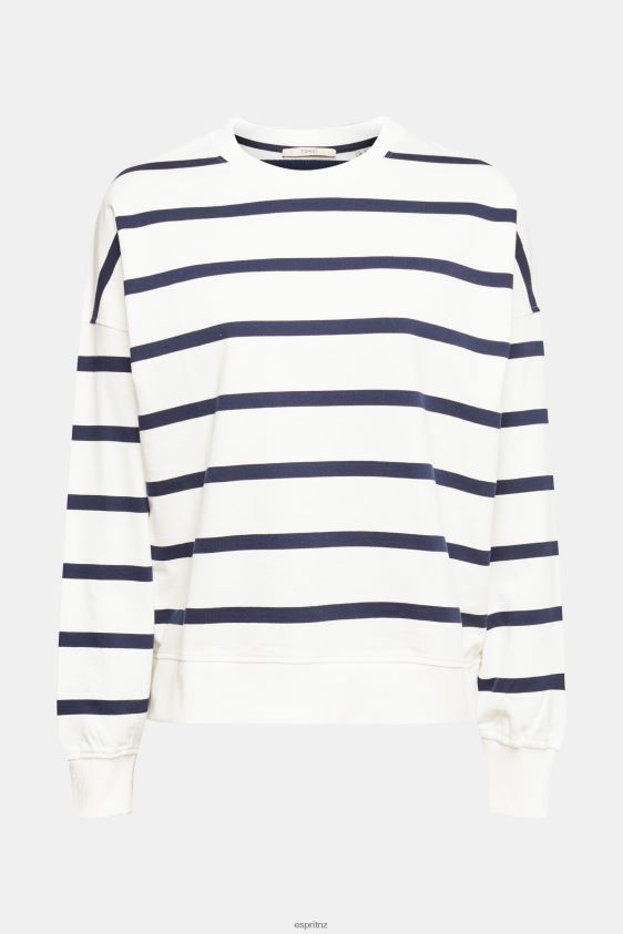 Women Esprit Off White Printed c-neck sweatshirt Sweatshirts & Hoodies XF4444347 - Image 5