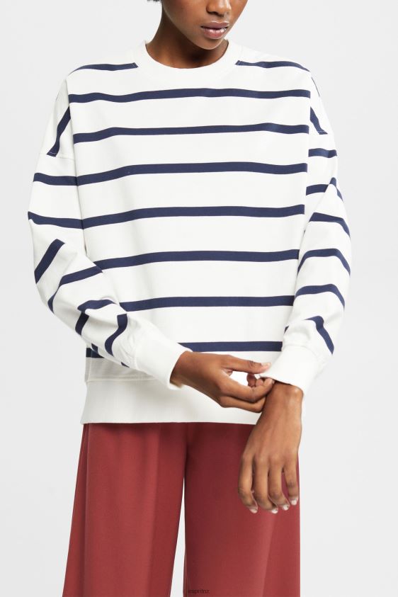 Women Esprit Off White Printed c-neck sweatshirt Sweatshirts & Hoodies XF4444347 - Image 1