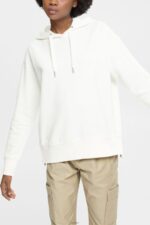 Women Esprit Off White Sweatshirt hoodie Sweatshirts & Hoodies XF4444509