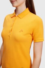 Women Esprit Orange Dolphin Tennis Club Classic Polo Polos XF4444500 - Image 2
