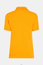 Women Esprit Orange Dolphin Tennis Club Classic Polo Polos XF4444500 - Image 5
