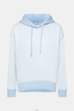 Women Esprit Pastel Blue Hoodie with heart Sweatshirts & Hoodies XF4444352 - Image 5