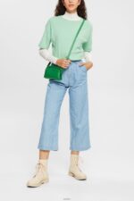 Women Esprit Pastel Green T-shirt T-Shirts XF4444546 - Image 2