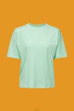 Women Esprit Pastel Green T-shirt T-Shirts XF4444546 - Image 5