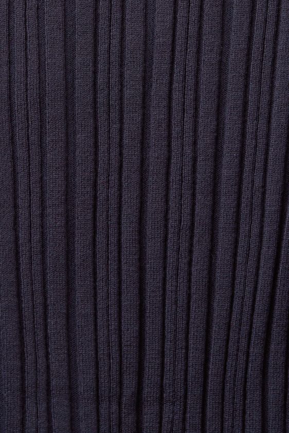 Women Esprit Petrol Blue Button Front Knit Polo Top Sweaters XF444422 - Image 4
