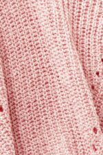 Women Esprit Pink Cable knit jumper Sweaters XF4444273 - Image 4