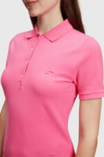 Women Esprit Pink Dolphin Tennis Club Classic Polo Polos XF4444499 - Image 2