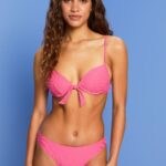 Women Esprit Pink Fuchsia Beach Bottoms Swim XF444449