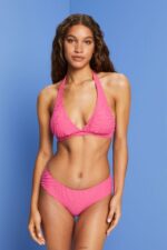 Women Esprit Pink Fuchsia Beach Tops Wireless Swim XF444446
