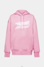 Women Esprit Pink Logo print hoodie Sweatshirts & Hoodies XF4444172 - Image 5