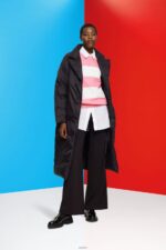 Women Esprit Pink Striped sweatshirt Sweatshirts & Hoodies XF4444402 - Image 2