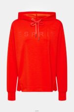 Women Esprit Red Logo print hoodie Sweatshirts & Hoodies XF4444559 - Image 5