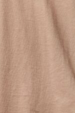 Women Esprit Taupe Cotton crewneck t-shirt T-Shirts XF4444457 - Image 4