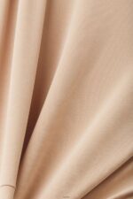Women Esprit Taupe V-necked midi dress Dresses XF444474 - Image 4