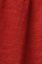 Women Esprit Terracotta Jersey dress with embroidered lace sleeves Dresses XF444460 - Image 4