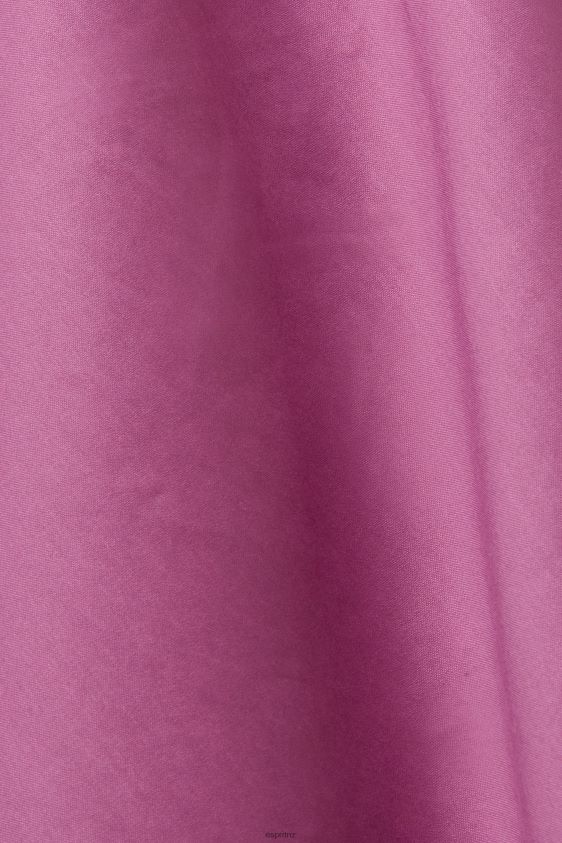 Women Esprit Violet Pencil dress with a knot detail Dresses XF444472 - Image 4