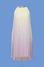 Women Esprit Violet Plisse mini dress Dresses XF4444134 - Image 5