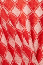 Women Esprit White Argyle Cardigan Sweaters XF444486 - Image 4