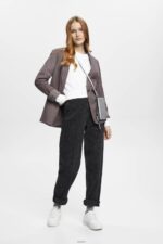 Women Esprit White Cropped sweatshirt Sweatshirts & Hoodies XF4444153 - Image 2