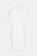 Women Esprit White Dolphin Tennis Club Pleated Polo Dress Dresses XF4444502 - Image 5