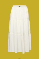 Women Esprit White Midi skirt Skirts XF4444238 - Image 5