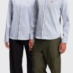 Women ESPRIT x Rest & Recreation Blue Capsule Oxford Shirt Shirts XF4444472