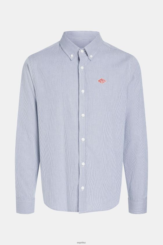 Women ESPRIT x Rest & Recreation Blue Capsule Oxford Shirt Shirts XF4444472 - Image 6