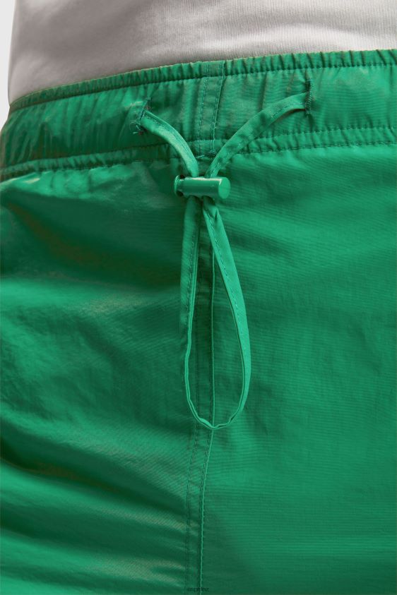 Women ESPRIT x Rest & Recreation Green Capsule Windbreaker Shorts Shorts XF4444475 - Image 3