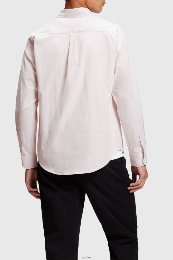 Women ESPRIT x Rest & Recreation Pink Capsule Oxford Shirt Shirts XF4444473 - Image 3