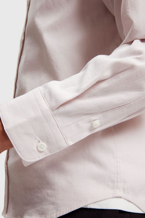 Women ESPRIT x Rest & Recreation Pink Capsule Oxford Shirt Shirts XF4444473 - Image 5
