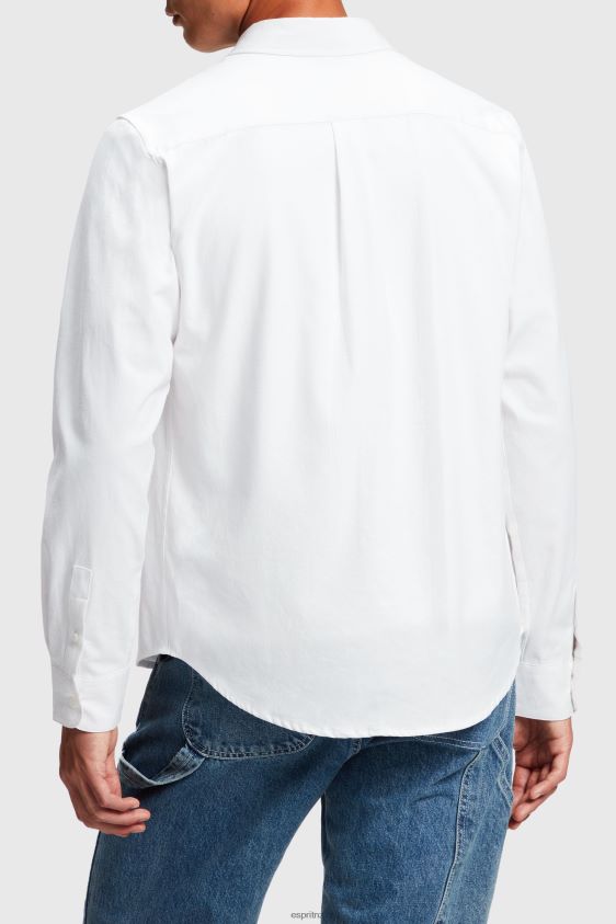 Women ESPRIT x Rest & Recreation White Capsule Oxford Shirt Shirts XF4444471 - Image 3