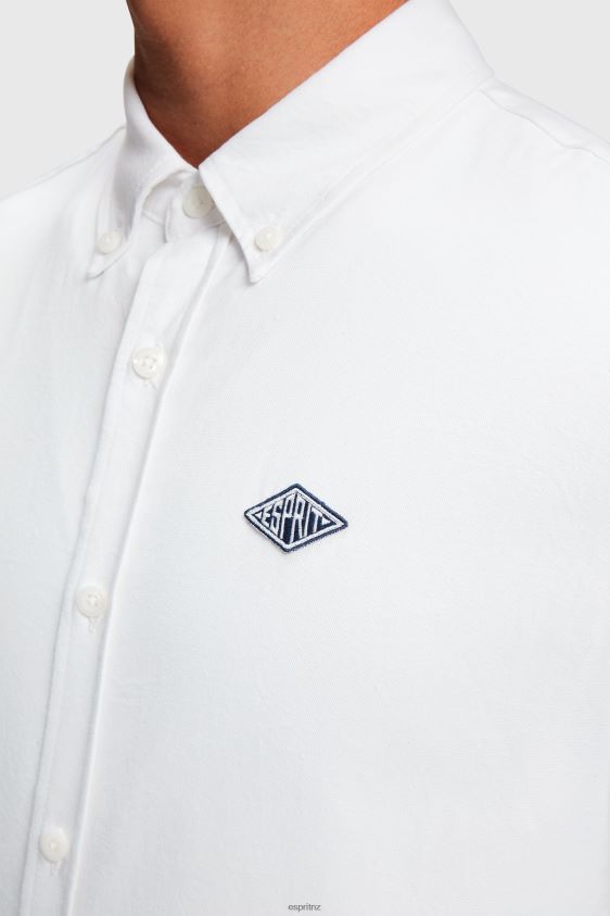 Women ESPRIT x Rest & Recreation White Capsule Oxford Shirt Shirts XF4444471 - Image 4