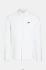 Women ESPRIT x Rest & Recreation White Capsule Oxford Shirt Shirts XF4444471 - Image 6