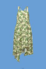Women Esprit Yellow Printed midi dress Dresses XF4444237 - Image 5